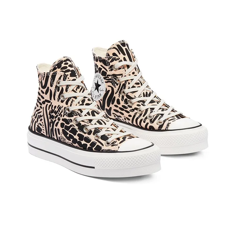 Converse Women's Chuck Taylor All Star Platform High 'Jungle Art'-2