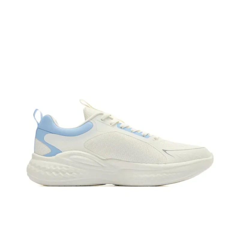 QIAODAN Shu Bomb 1.5 Slip Resistant Low Top Running Shoes Men's White-1
