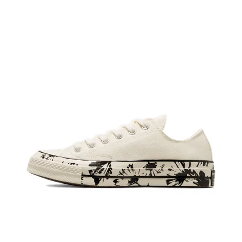 Converse 1970s Canvas Shoes Women's Low-Top Off White/Black