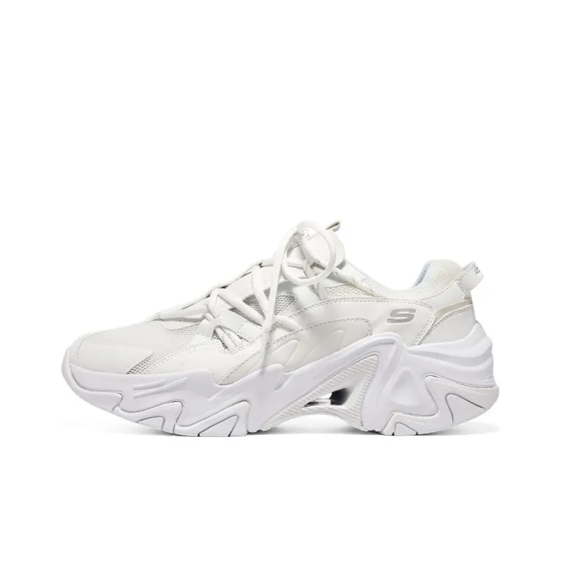 Skechers Stamina V3 Chunky Sneakers Men Low Top White-0