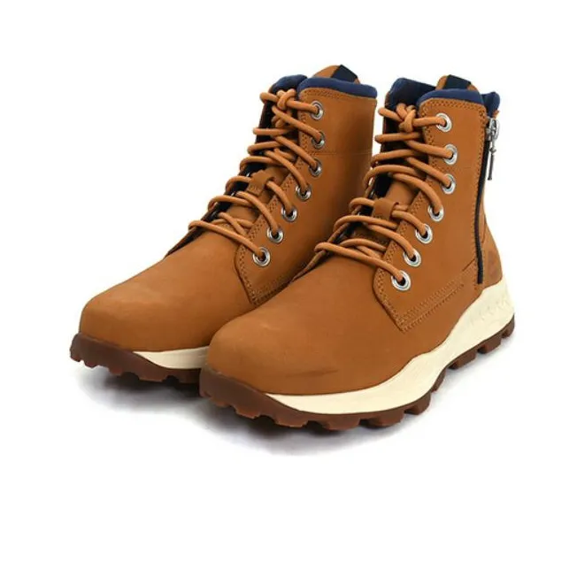 Timberland Brooklyn Side Zip Boot 'Wheat Nubuck'-3