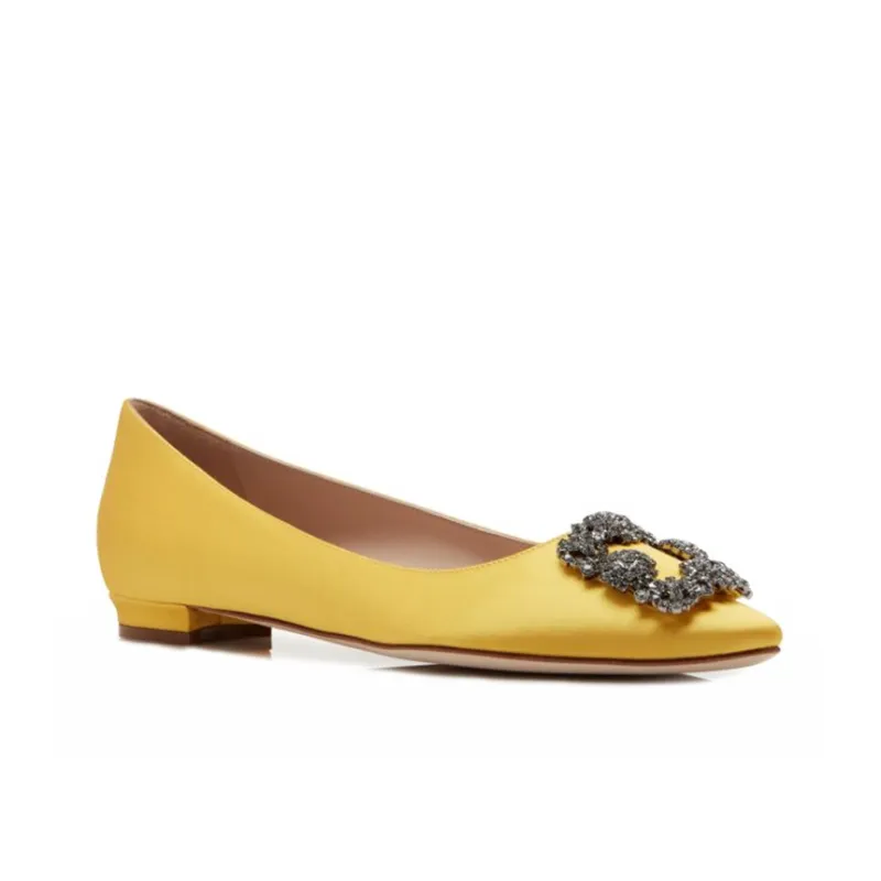 MANOLO BLAHNIK Women's Casual Shoes Women's Yellow-2