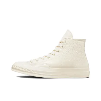 Chuck 70 Converse High 'Tonal Leather Egret'