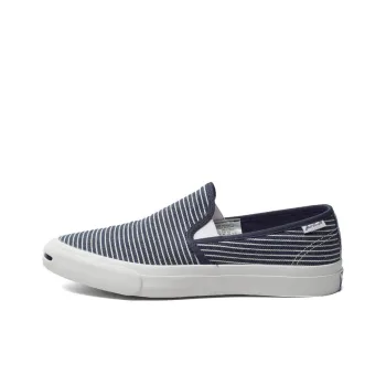 Converse Jack Purcell Slip On Shoes 'Navy White'