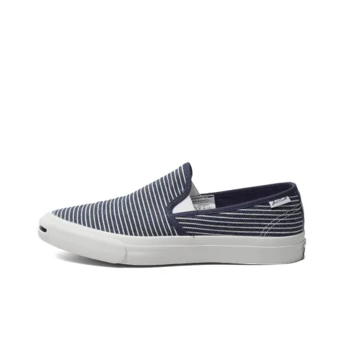 Converse Jack Purcell Slip On Shoes 'Navy White'