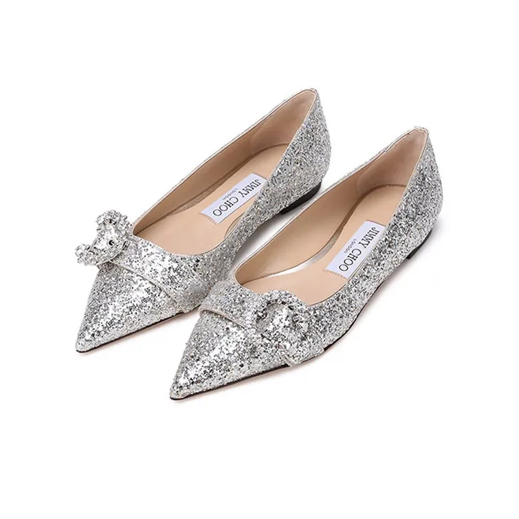 Jimmy Choo Silber Damen Casual Single Shoes Women's-2