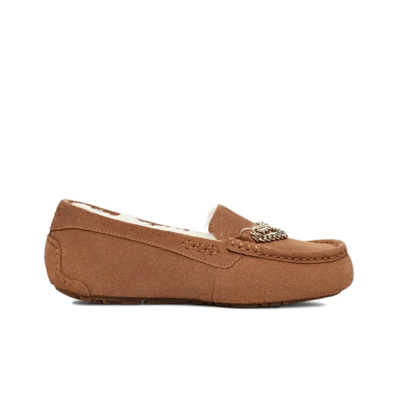 UGG Ansley Chain Loafer 'Chestnut' Women's-1