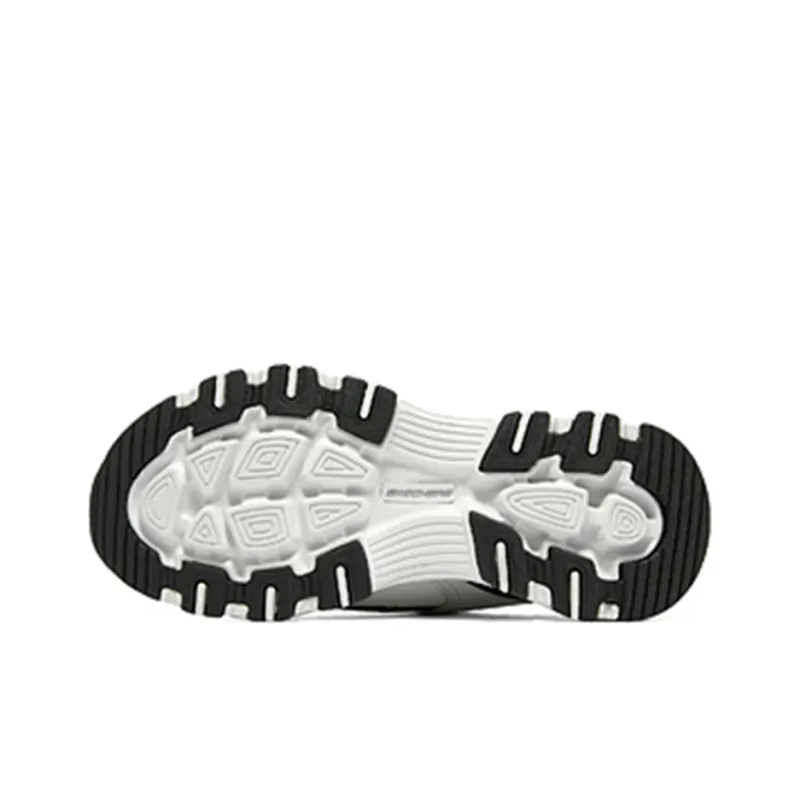 Skechers Arch Fit D'Lites 'White Black Beige' Women's-4