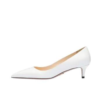 PRADA Medium Heel Shoes Women's White