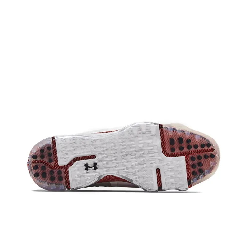 Under Armour Spieth 5 Golf Shoes Men Low-Top White/Red-4