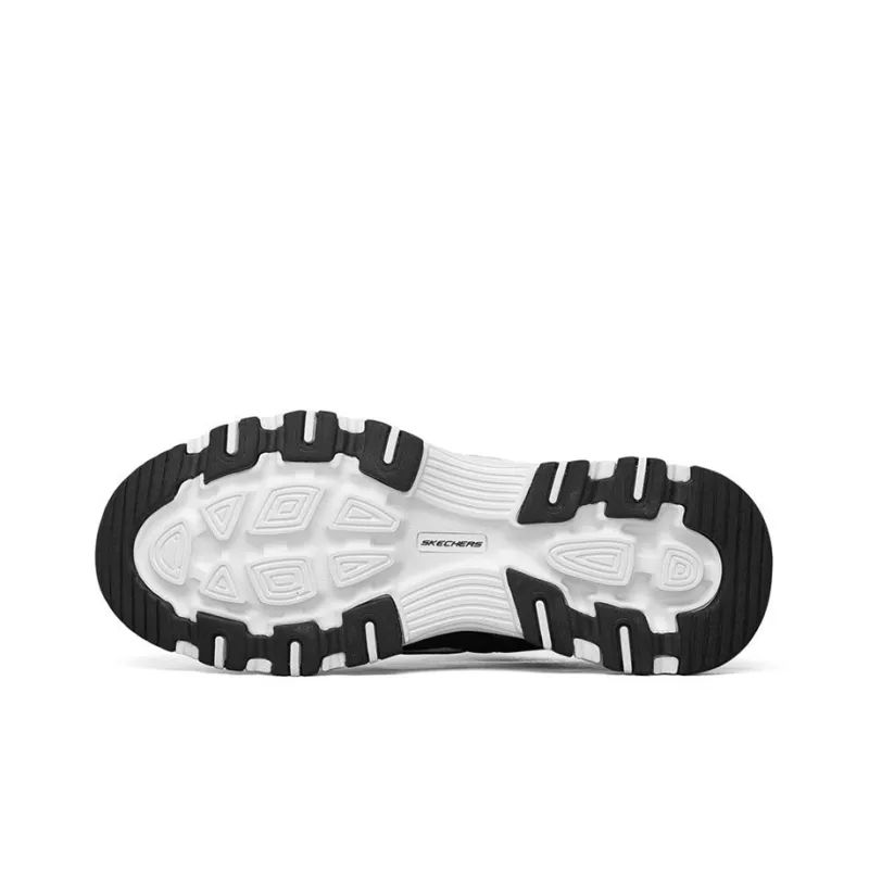 Skechers D'Lites I Conik Low Top Running Shoes Black/White-4