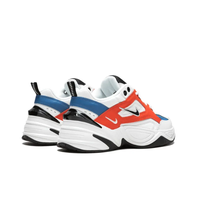 Nike M2K Tekno White Black Orange Women's-3
