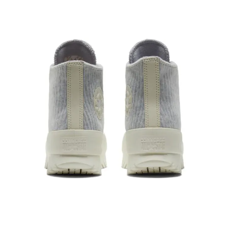 Converse Chuck Taylor All Star Lugged 2.0 High 'Striped Knit Gravel'-4