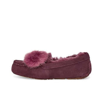 UGG Holiday Ansley Puff Bow 'Purple Red' Women's