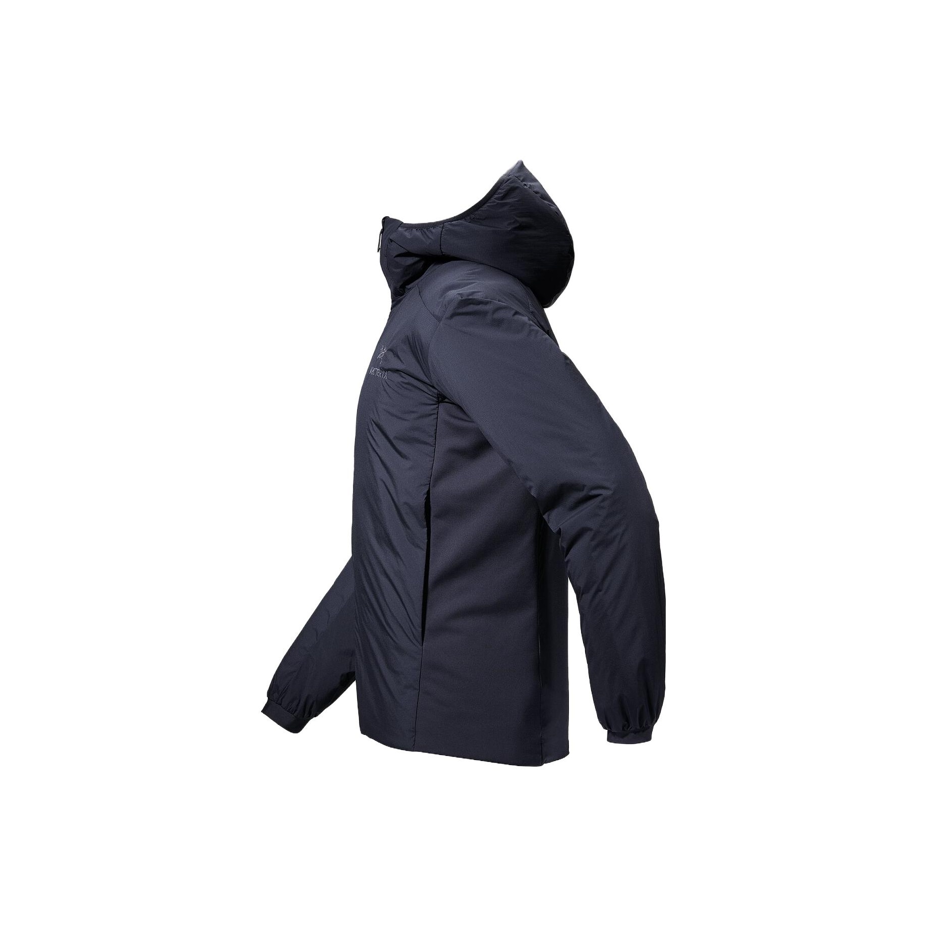 Arcteryx Atom Hoody Logo-embroidered Hooded Jacket Smoke