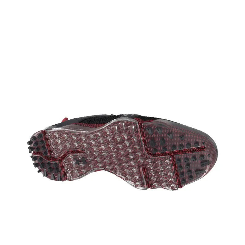 Under Armour Hovr Tour Spikeless Wide Golf Shoes 'Black Red'-4