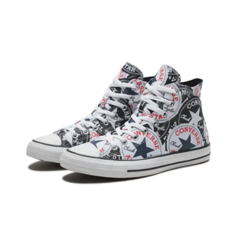 Converse Chuck Taylor All Star 'Black White Red'-2