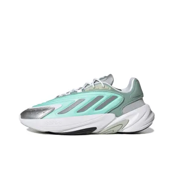 Adidas Originals Ozelia Wear Resistant Low Top Chunky Sneakers Women's Green