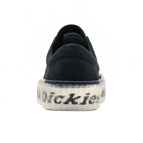 Dickies Canvas Shoes Unisex Low-Top Black-3
