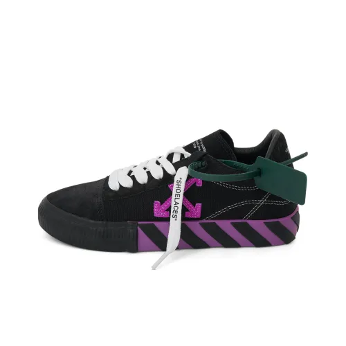 OFF-WHITE Vulc Low Black Violet Women's