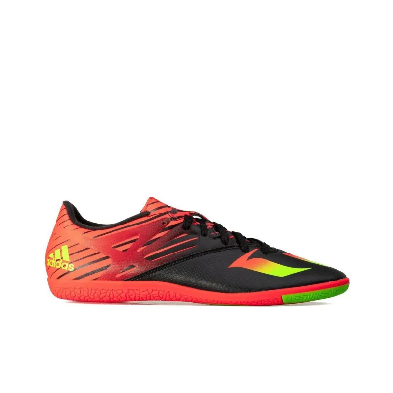 Adidas Messi Anti Slip Wear Resistant Low Top Running Shoes Men's Black Red-1