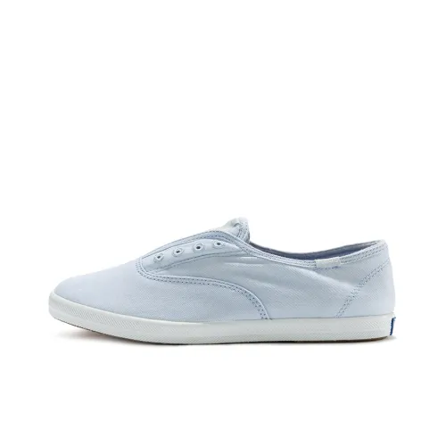 Keds Canvas Shoes Women's Low-Top Light Blue