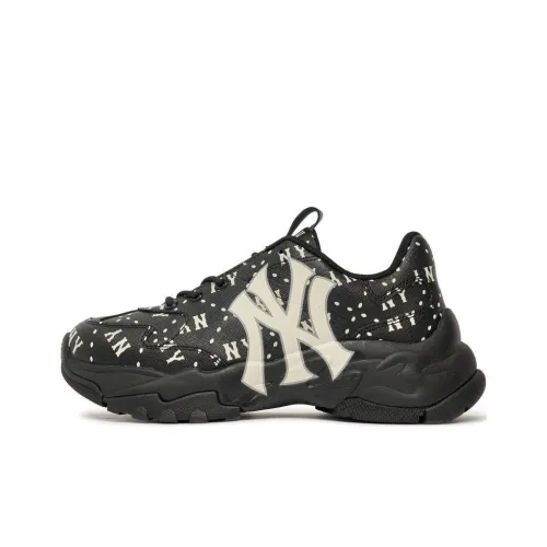 MLB Big Ball Chunky Chunky Sneakers Unisex Low-Top Black/White