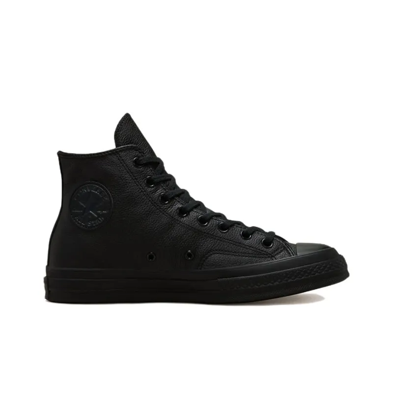 Converse Chuck 70s Tonal Leather High Top 'Black'-1