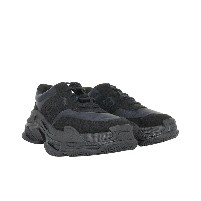 Balenciaga Triple S Nylon Black-2