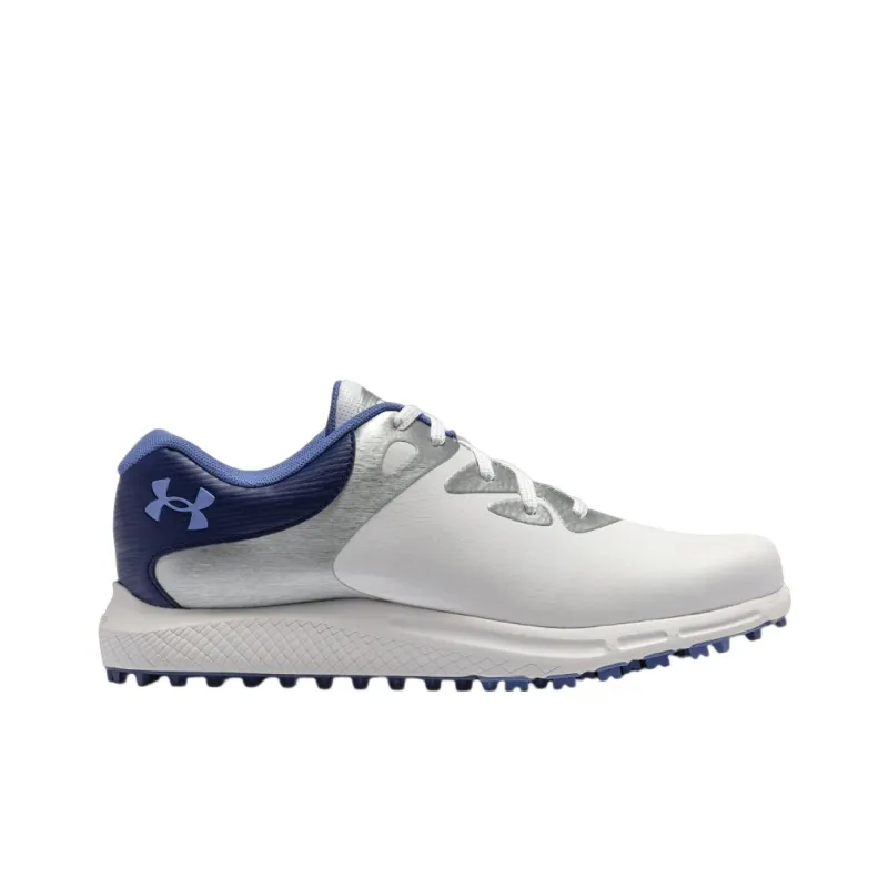 Under Armour Charged Breathe 2 Spikeless Golf 'White Purple' Women's-1