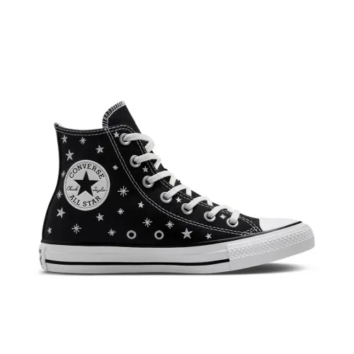 Converse Women's Chuck Taylor All Star High 'Embroidered Stars'