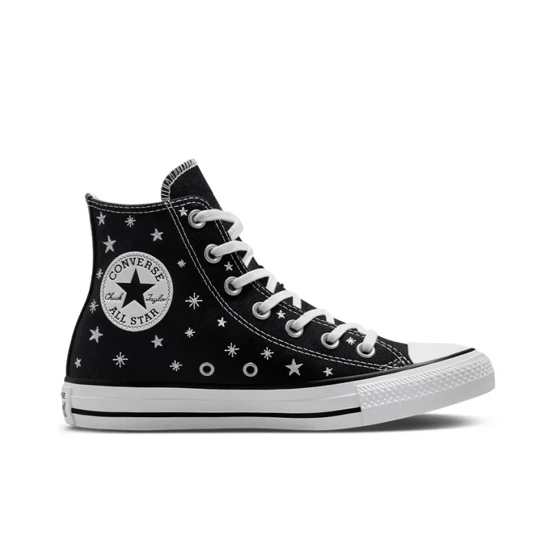 Converse Chuck Taylor All Star High 'Embroidered Stars' Women's-1