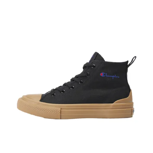 Champion Campus Canvas Shoes Unisex High-Top Black