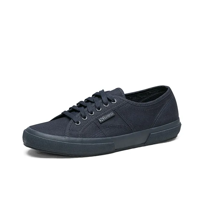 SUPERGA Low-Top Canvas Shoes Unisex Navy Blue-2