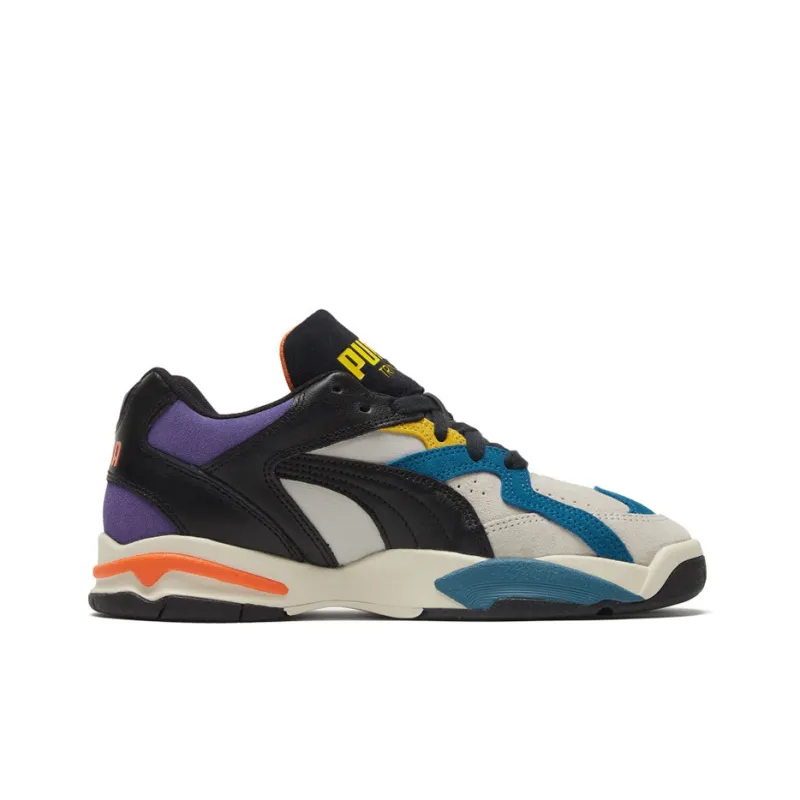 PUMA Performer Vtg 'Gray Black Yellow'-1
