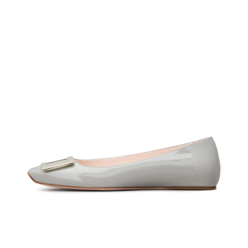 Roger Vivier Casual Single Shoes Women's Gray-0