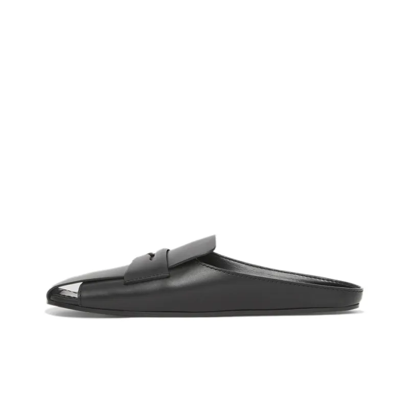 Burberry Casual Single Shoes Women's Black-0