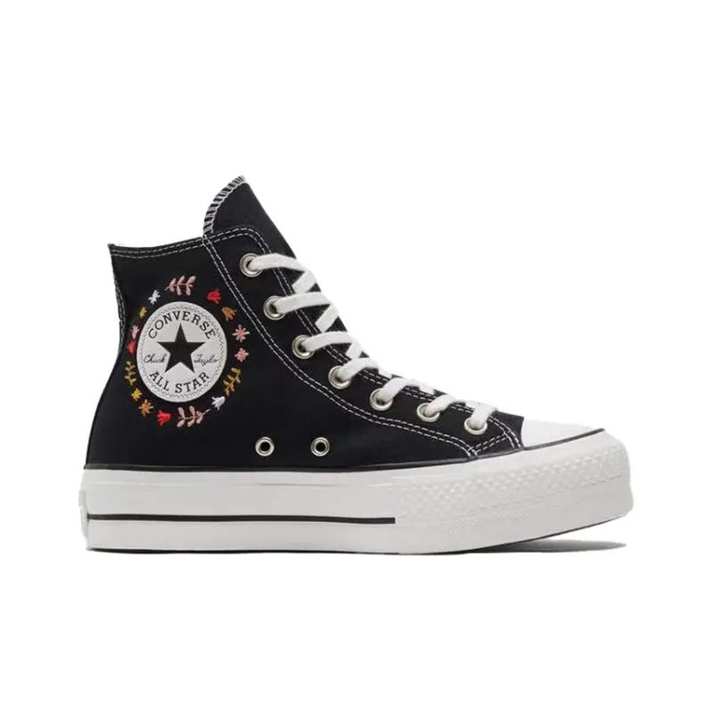 Converse Women's Chuck Taylor All Star Platform High 'It's Okay To Wander Black' Women's-1