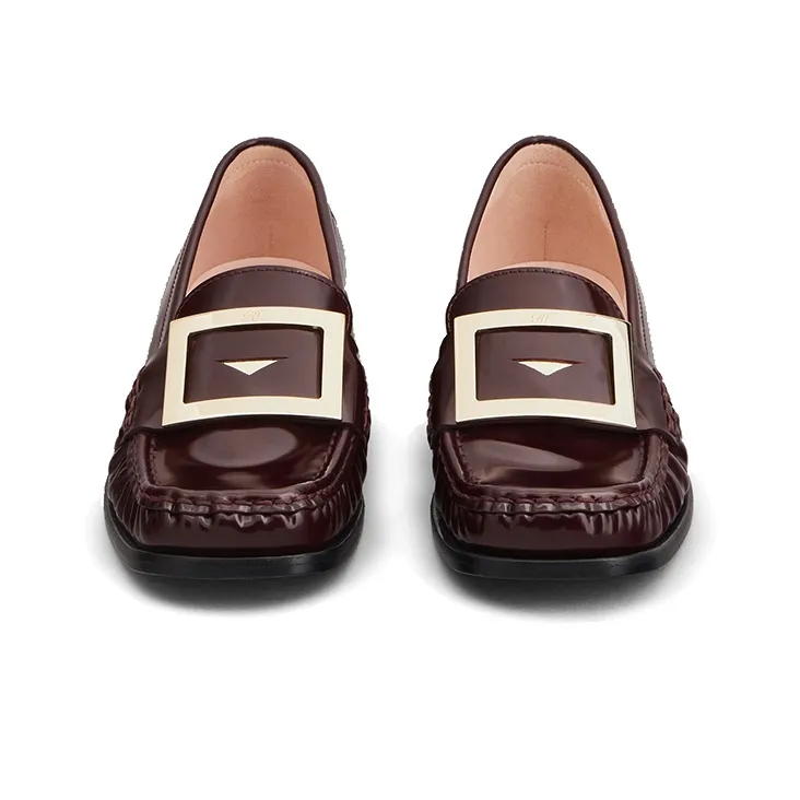 Roger Vivier Women's Casual Shoes Women's Low Top Burgundy-2