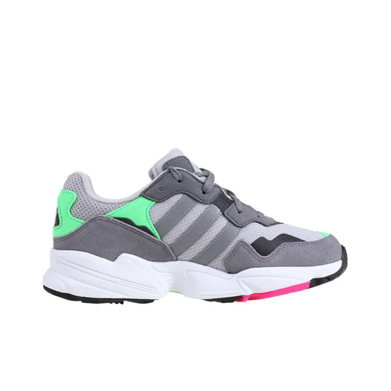 Adidas Yung 96 Grey Shock Pink Youth Women's-1