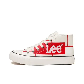 Lee Coverage Lightweight Breathable High Top Canvas Shoes Women's Red