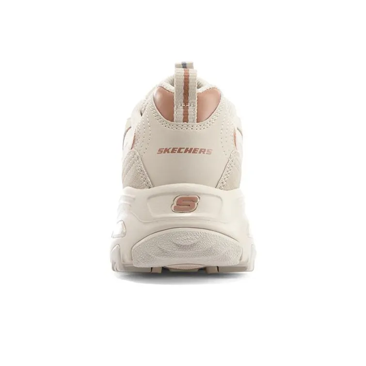 Skechers D'Lites 1.0 'White Pink' Women's-3