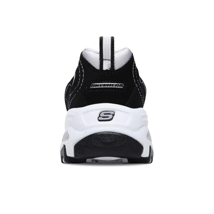 Skechers D'Lites Gs Black/ White Women's-3
