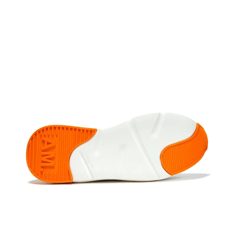 Anthony Miles Chunky Sneakers Men Low Top Orange White-4