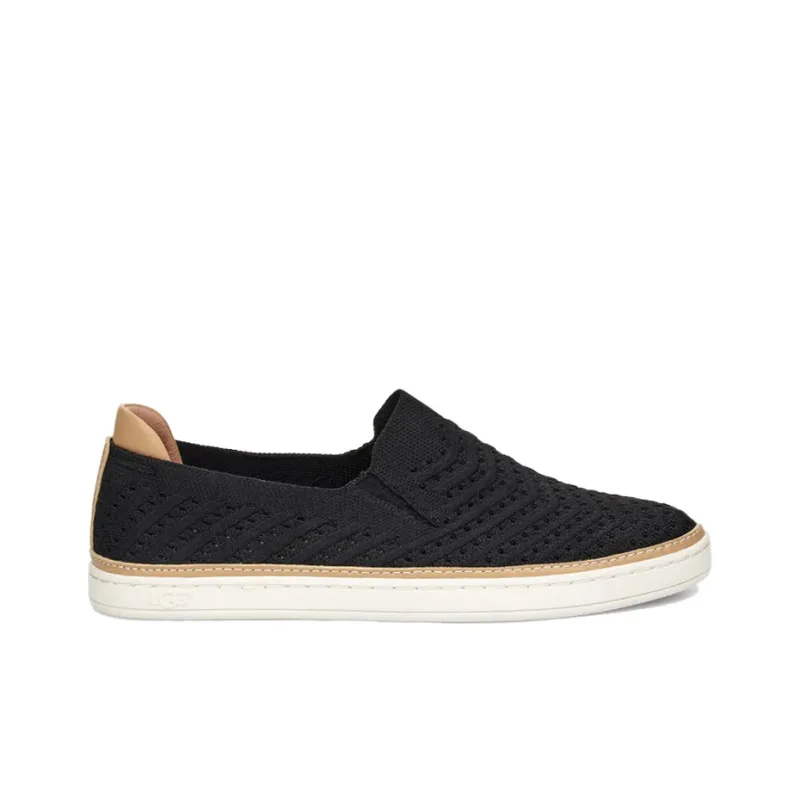UGG Sammy Chevron Sneaker 'Black' Women's-1
