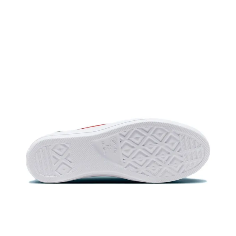 Converse Chuck Taylor All Star Ultra Wear-Resistant Slip-Resistant Coverage Low-Top Canvas Shoes Unisex Red-5