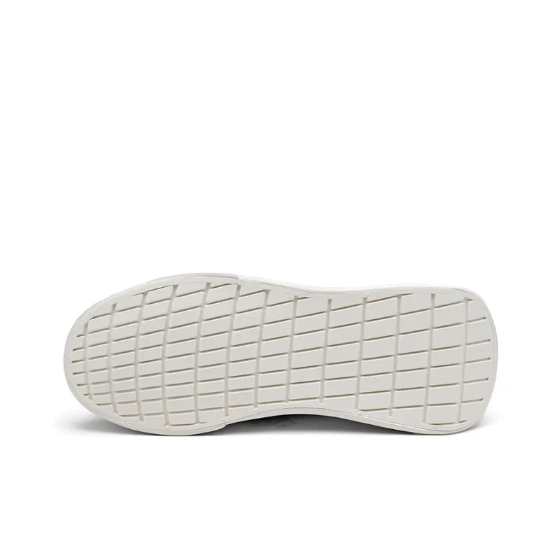 Warrior Sky Power DeXun Little Cube Low Top Vintage Skateboard Shoes Unisex White-4