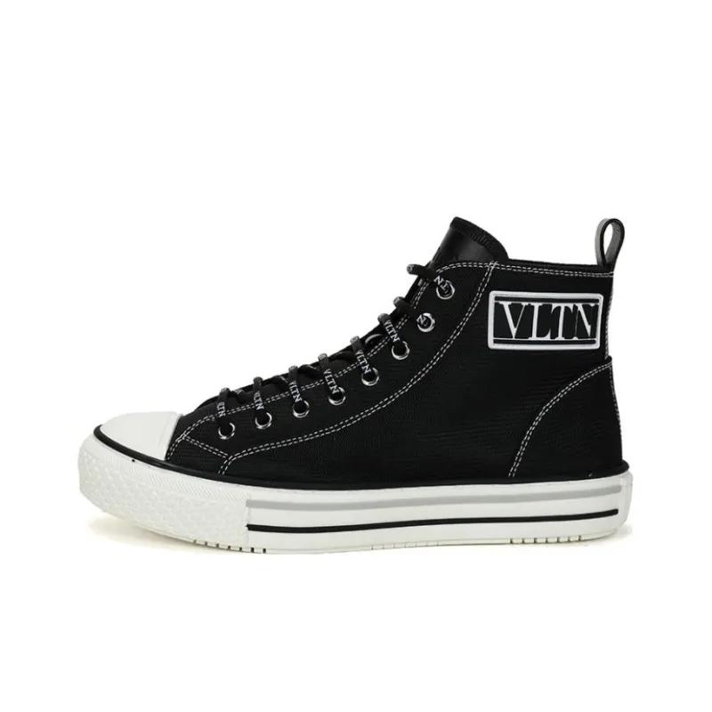 Valentino Giggies High Top Canvas Shoes Men's-0
