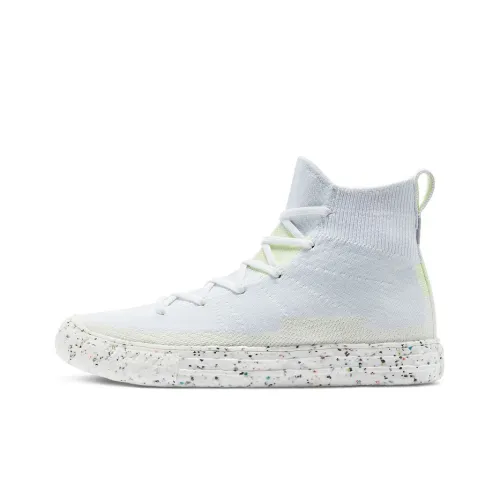 Converse Chuck Taylor All Star Crater Knit High 'White Barely Volt'