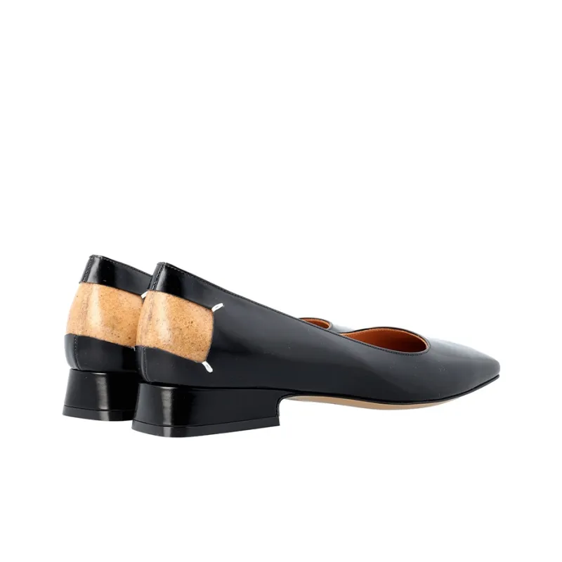 Maison Margiela Décortiqué Four-stitch Ballerina Shoes-3